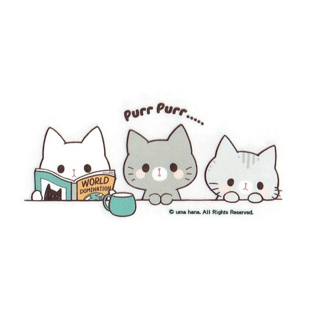 Waterproof Cat Sticker Decal Die Cut